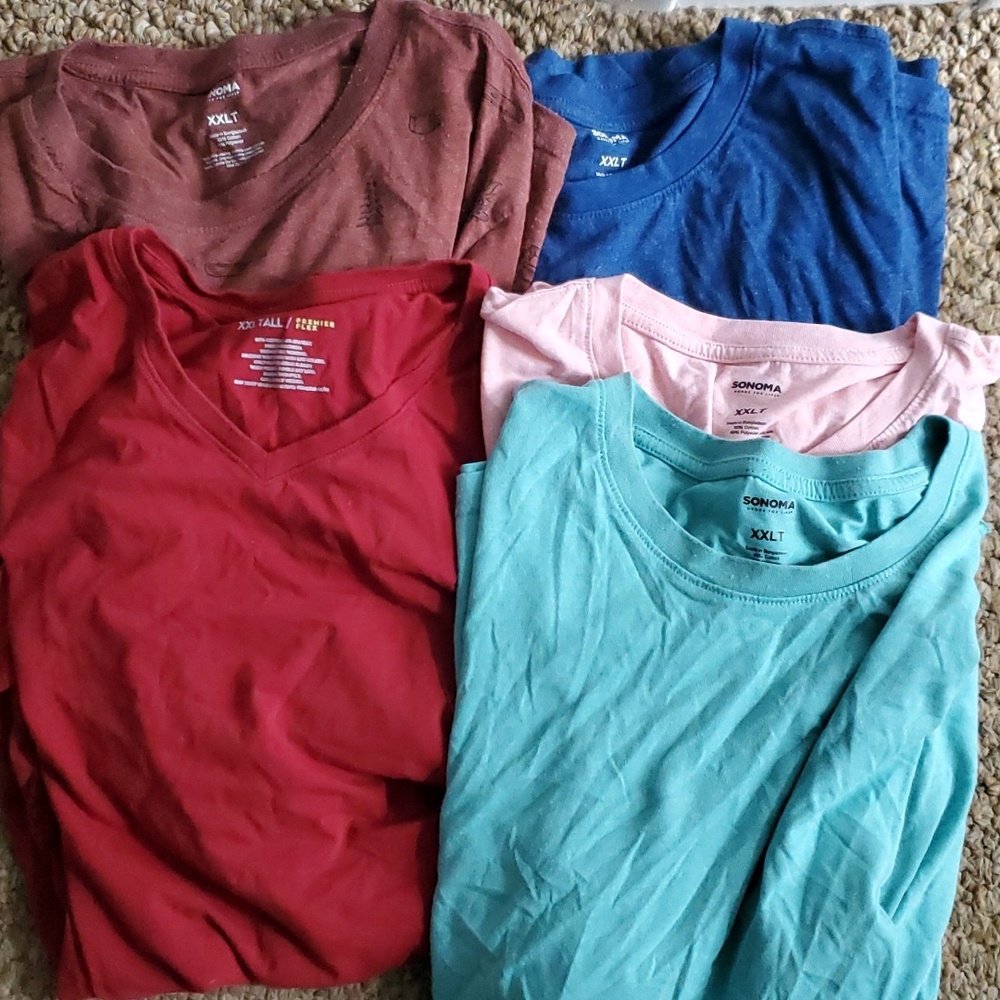Big and tall men's tshirts xxlt